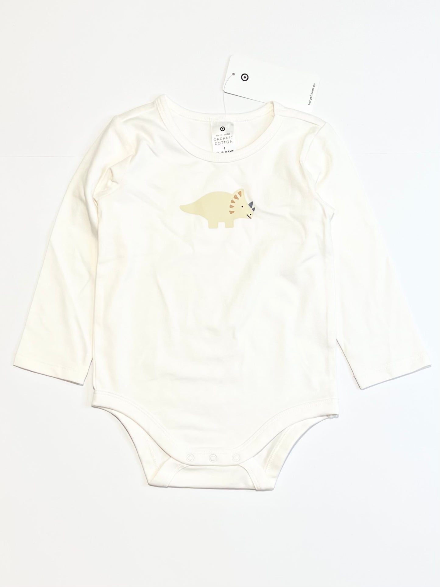Triceratops bodysuit brand new - Size 1