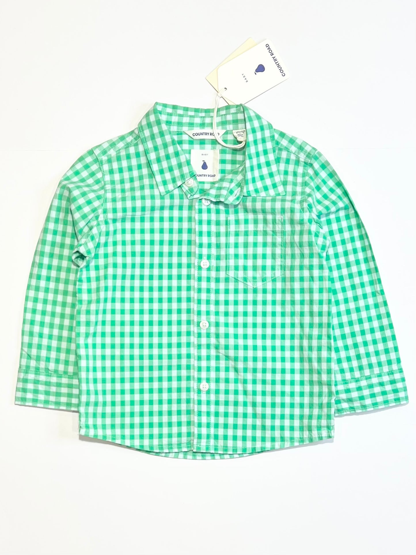 Gingham shirt brand new - Size 1