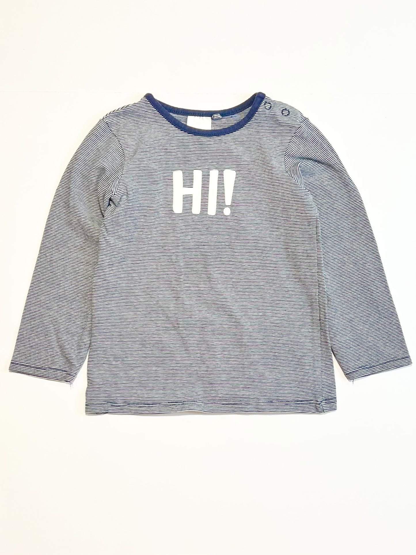 Striped HI! top - Size 1