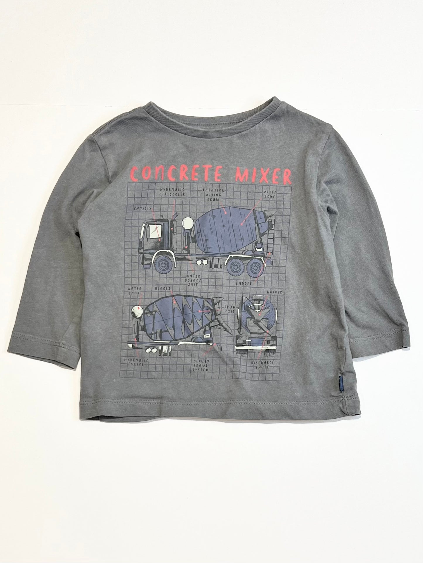 Concrete mixer top - Size 1
