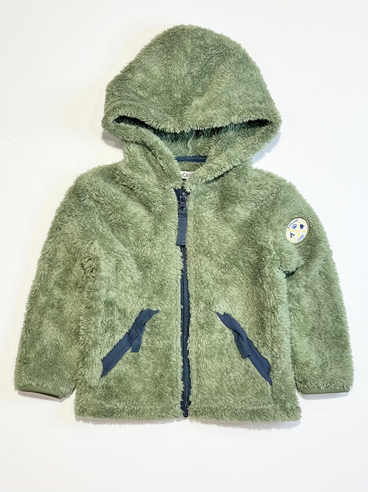 Fleece zip hoodie - Size 1