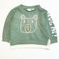 Green bear sweater - Size 1