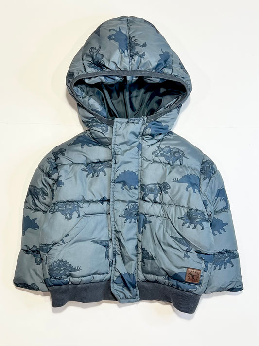 Dinosaur puffer jacket - Size 1