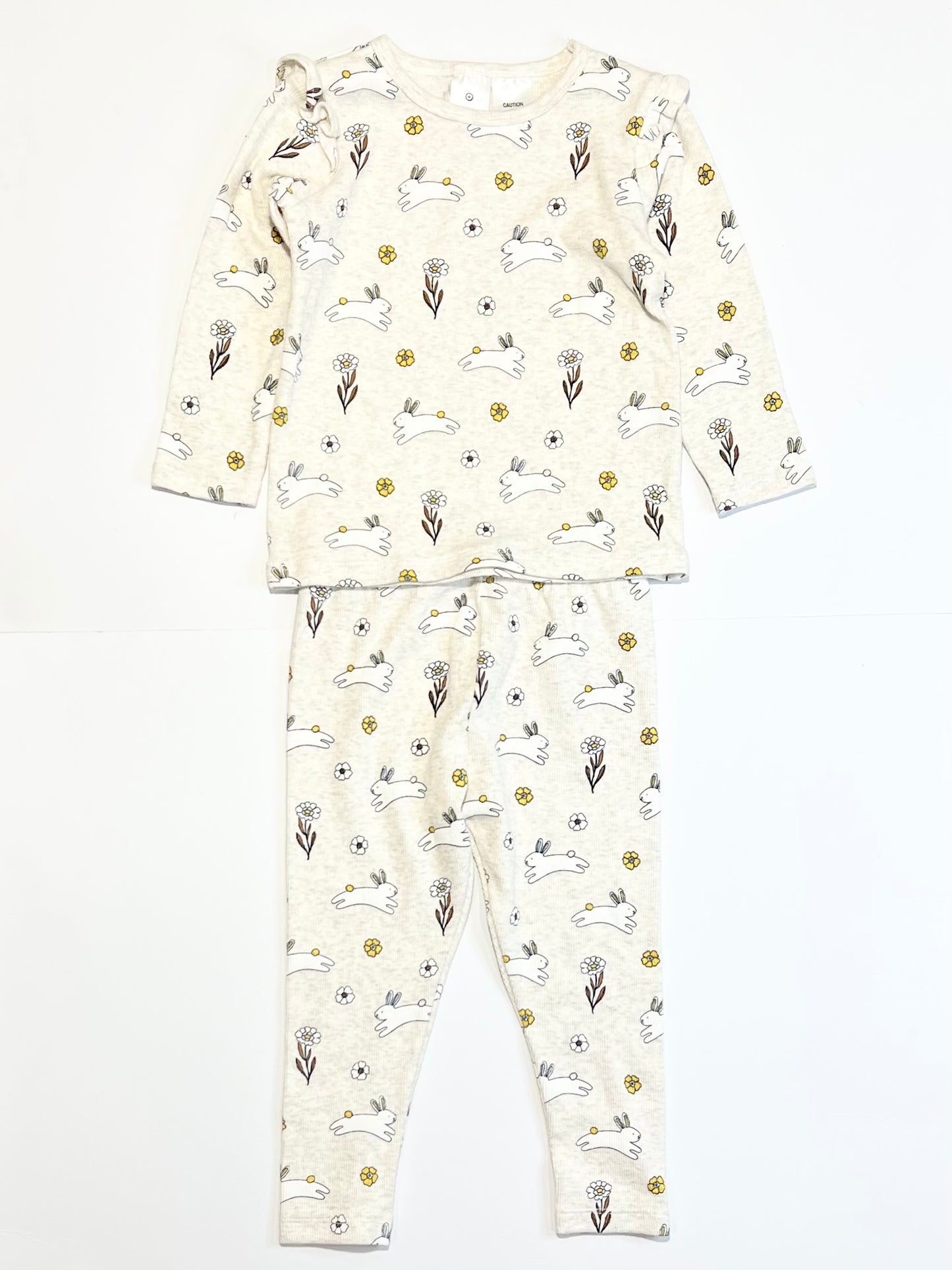 Ribbed bunny pyjamas brand new - Size 1