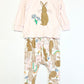 Ribbed bunny pyjamas - Size 1