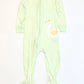 Green swan zip onesie - Size 1