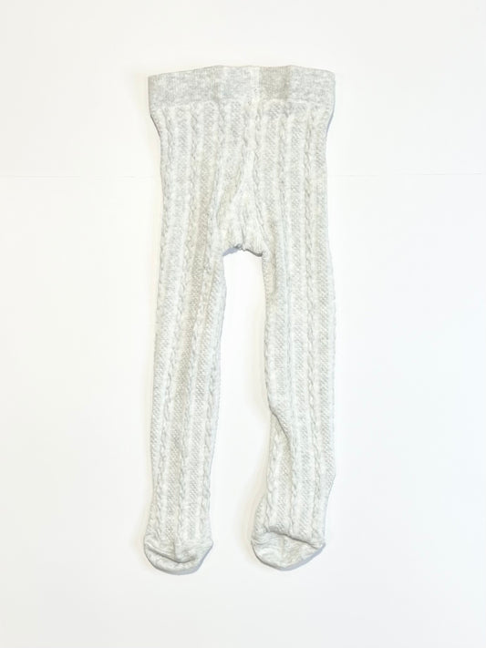 Grey tights - Size 6-18 months