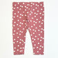 Pink spot leggings - Size 1