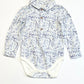 Floral collared bodysuit - Size 1