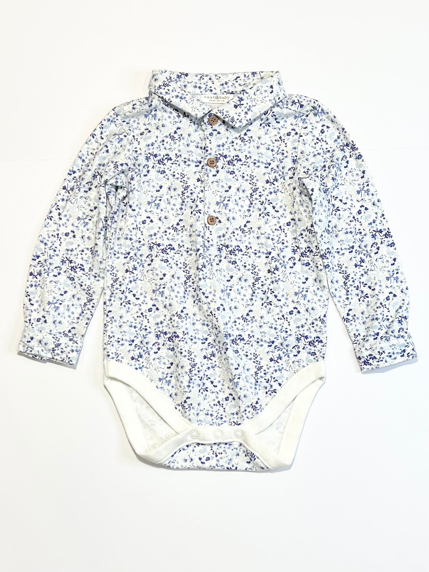 Floral collared bodysuit - Size 1
