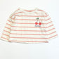 Striped cherry top - Size 1