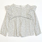 Animal print ruffle top - Size 1