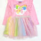 Glitter tulle dress - Size 1