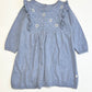 Embroidered knit dress - Size 1