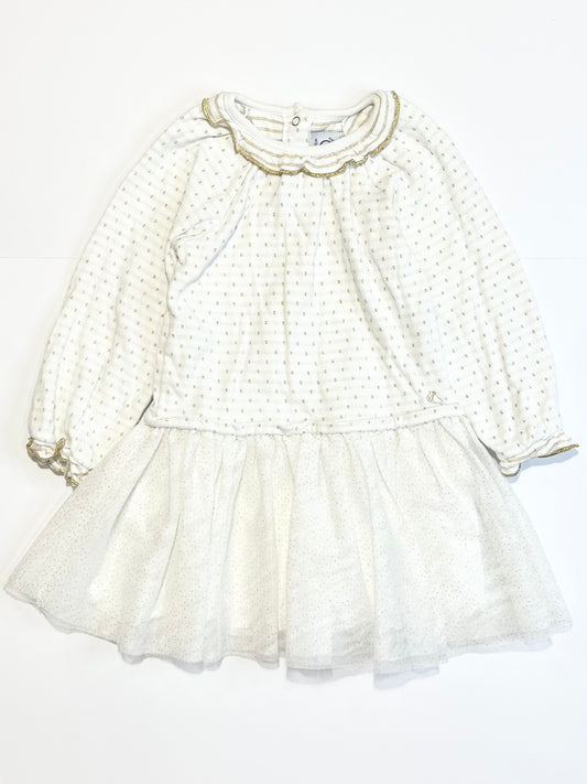 Sparkle tulle dress - Size 1