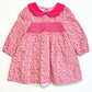 Floral smocked dress - Size 1