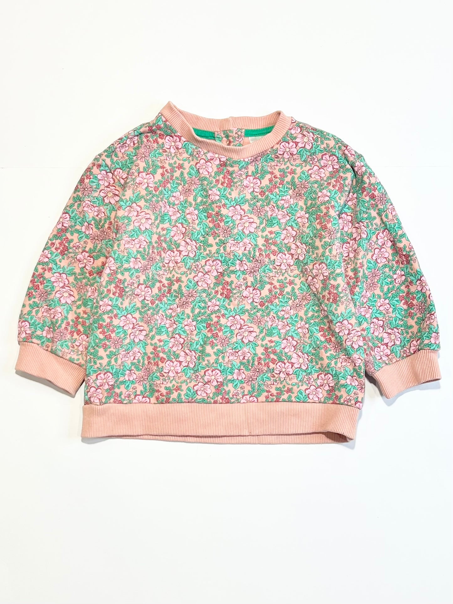 Floral sweater- Size 1