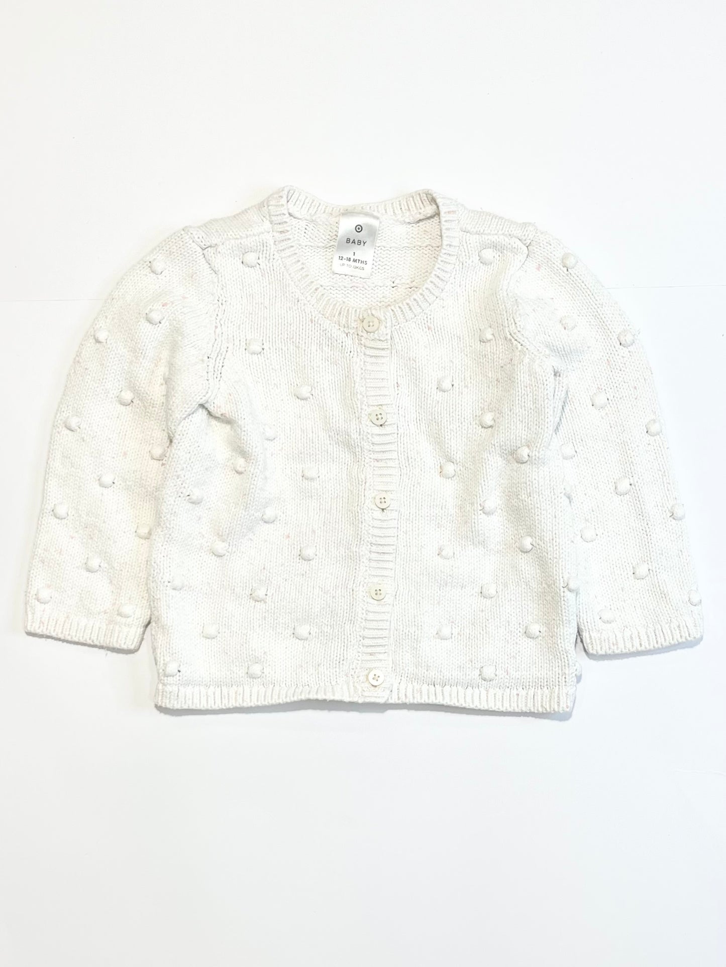 Pompom cardigan - Size 1