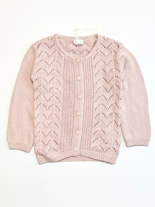Pink cardigan brand new - Size 1