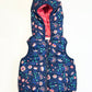 Floral puffer vest - Size 1