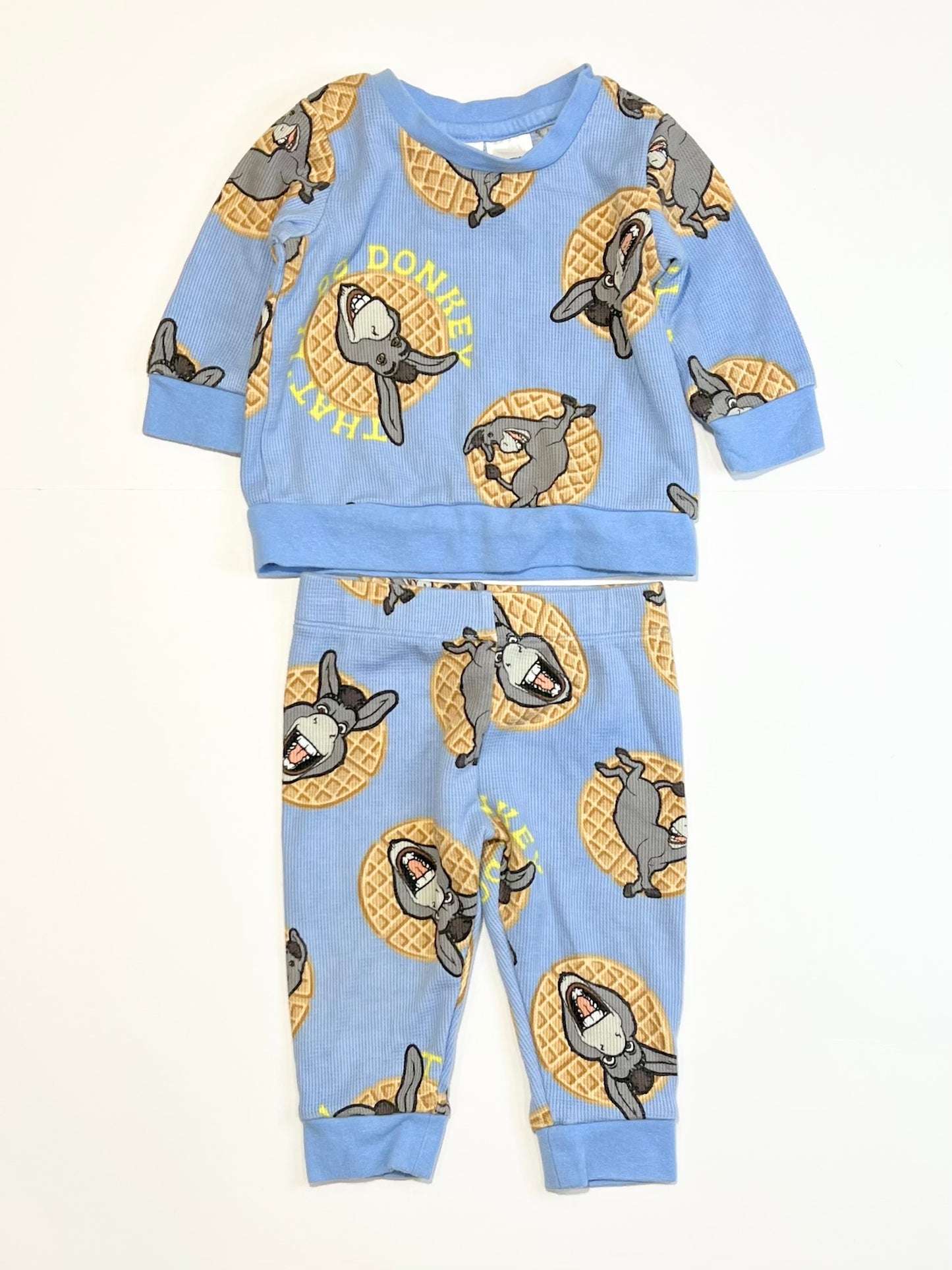 Donkey waffle pyjamas - Size 0