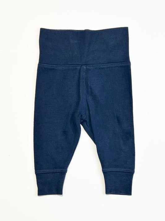 Navy jersey pants - Size 0