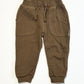 Brown textured trackies - Size 0