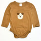 Brown doggo bodysuit - Size 0