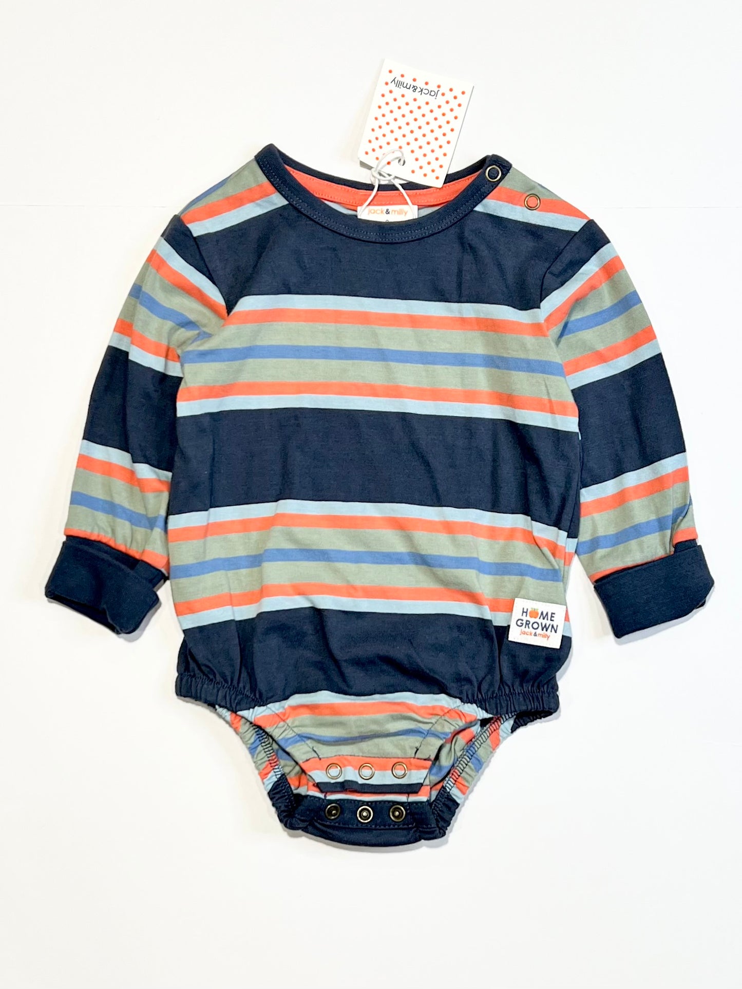 Striped bodysuit brand new - Size 0