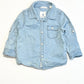 Blue cotton shirt - Size 0