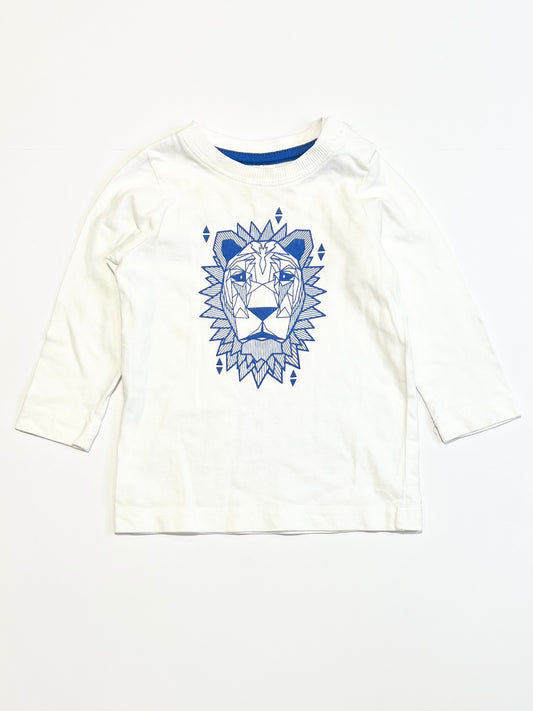 White lion top - Size 0