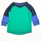 Block colour top - Size 6-9 months