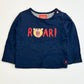 Navy ROAR top - Size 9-12 months