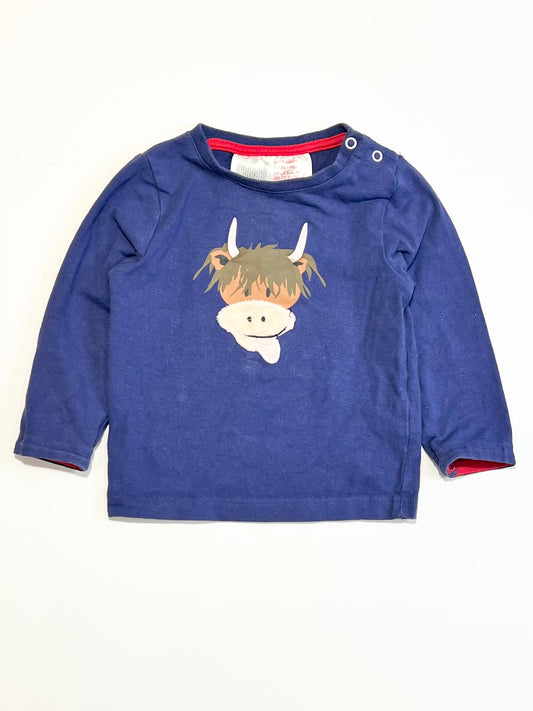 Hairy cow top - Size 0