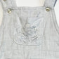 Grey mouse overalls - Size 6-9 months