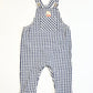 Gingham galah overalls - Size 1
