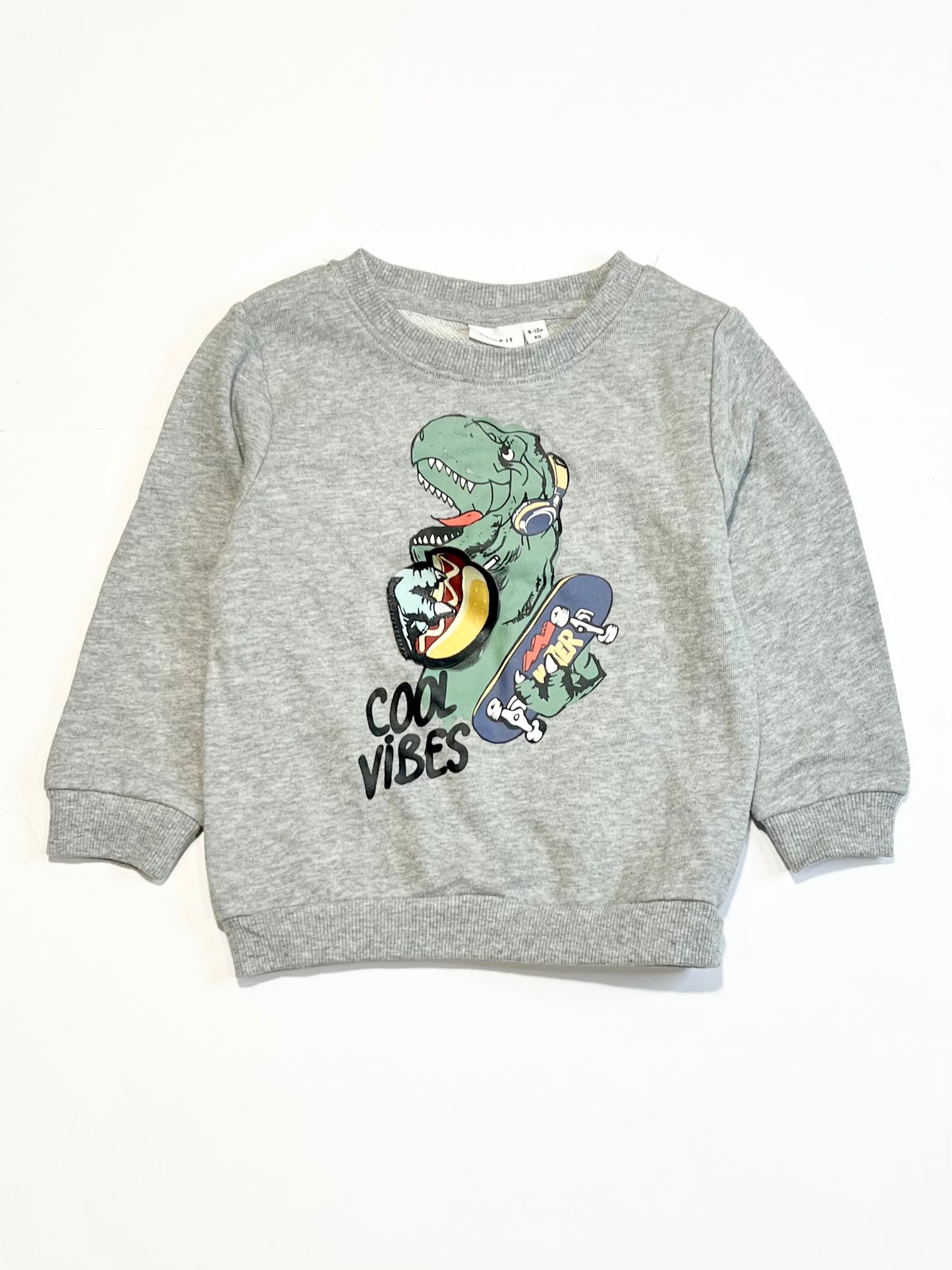 Cool vibes sweater - Size 9-12 months