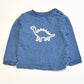 Blue dino sweater - Size 6-9 months