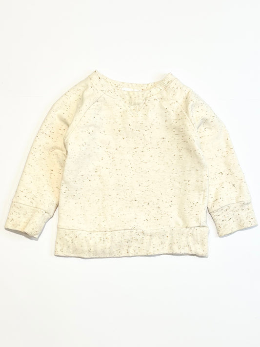 Speckled sweater - Size 0