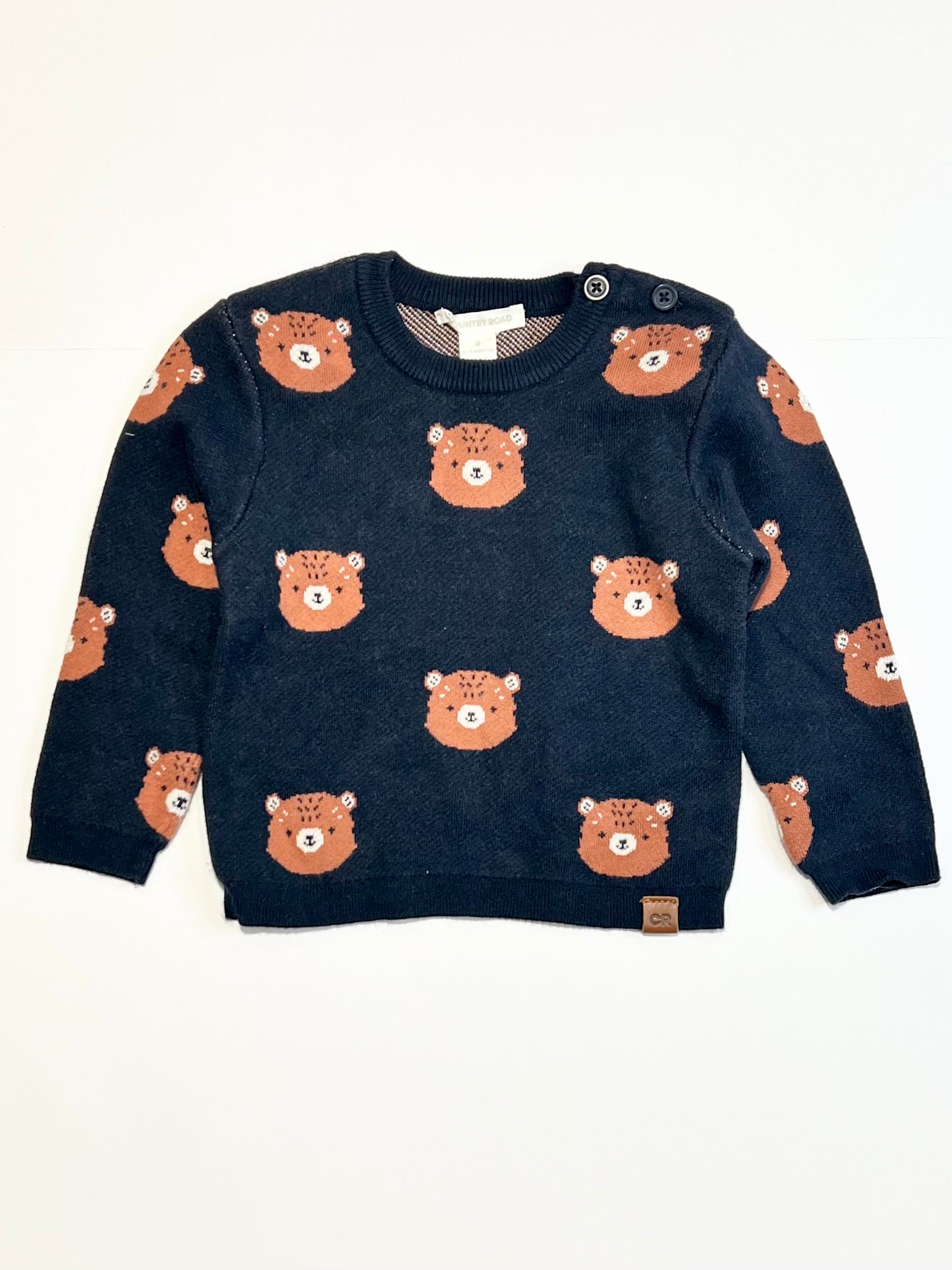 Bears knit jumper - Size 0