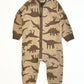 Fleece dinosaur onesie - Size 9-12 months