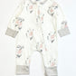 Owls zip onesie - Size 0