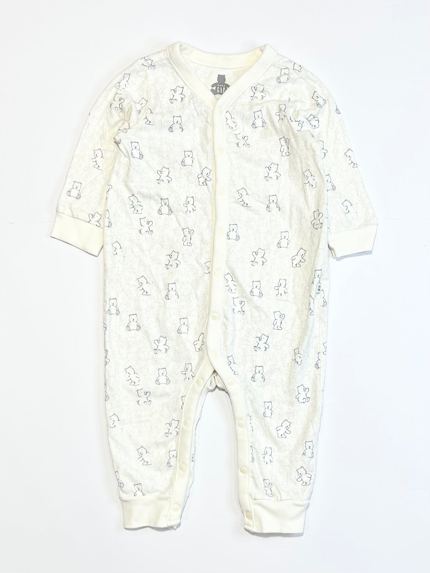 White bears onesie - Size 0
