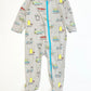 Bamboo zip onesie - Size 9-12 months