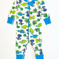 Dinos zip onesie - Size 6-9 months