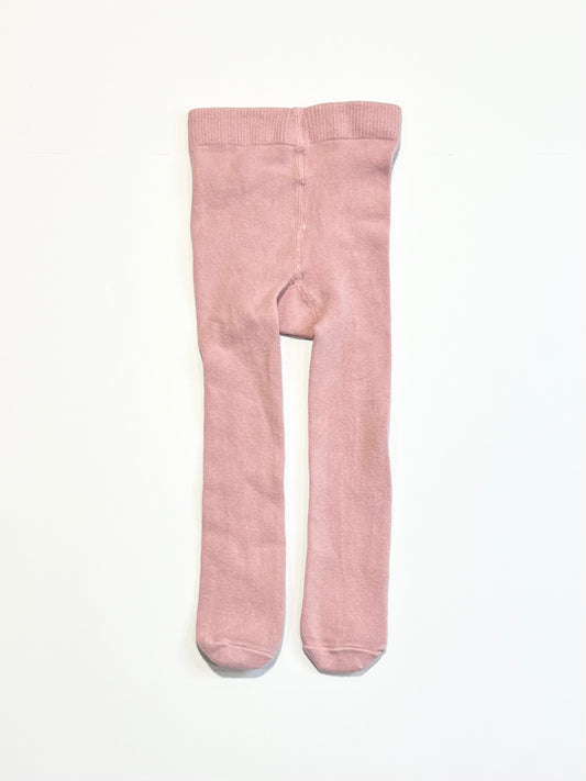Pink tights - Size 0