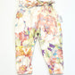 Floral cotton pants - Size 9-12 months