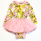 Floral tutu bodysuit - Size 0