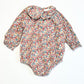 Cotton floral bodysuit - Size 6-9 months