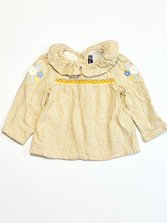 Woven cotton blouse - Size 0